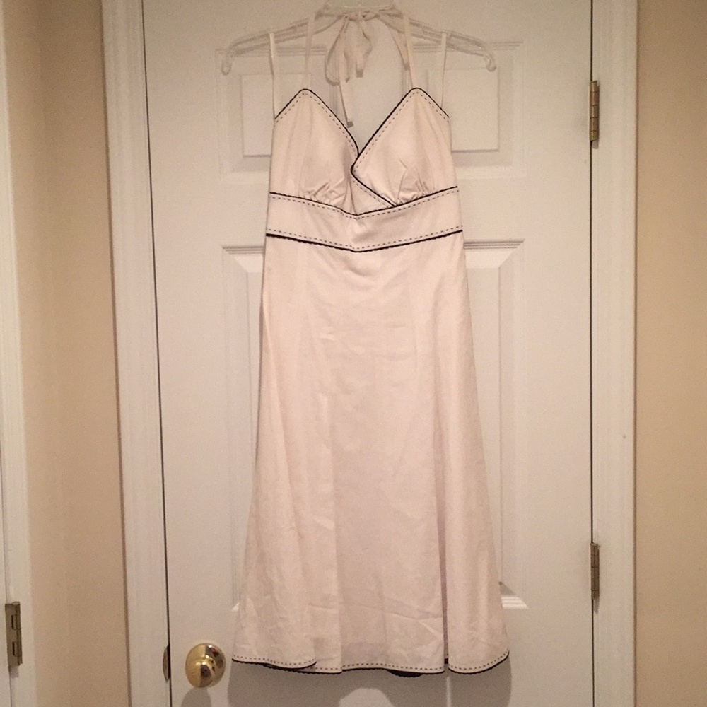 White House Black Market halter dress size 2